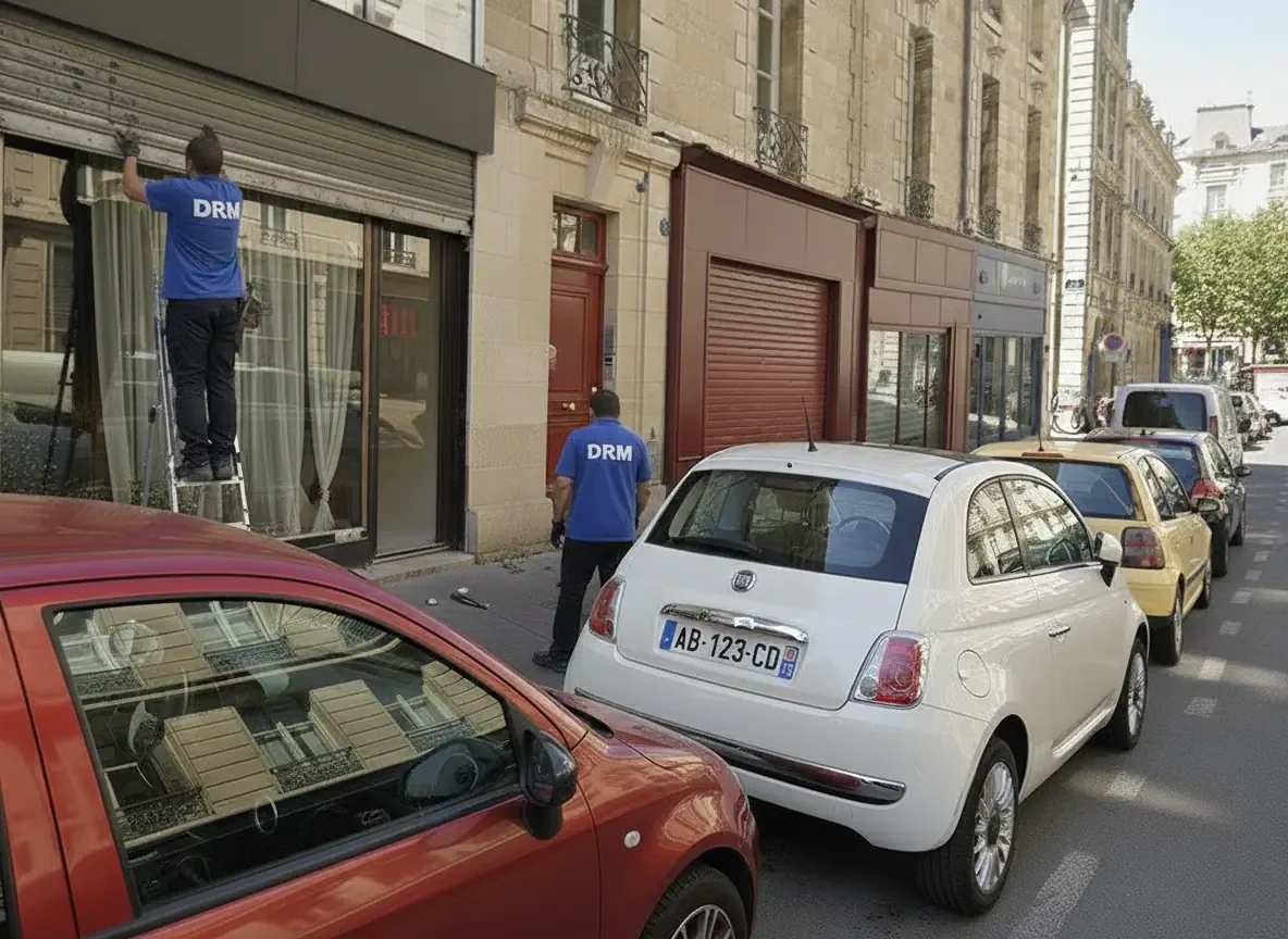 Déblocage de rideau métallique bloqué à Bobigny